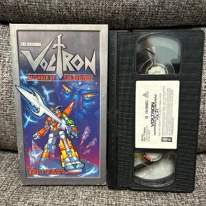 Voltron Defender of the Universe Vol 1 VHS